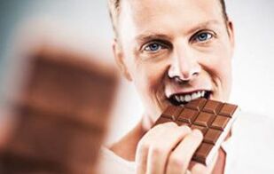 Të hash çokollatë - parandalon mosfunksionimin erektil